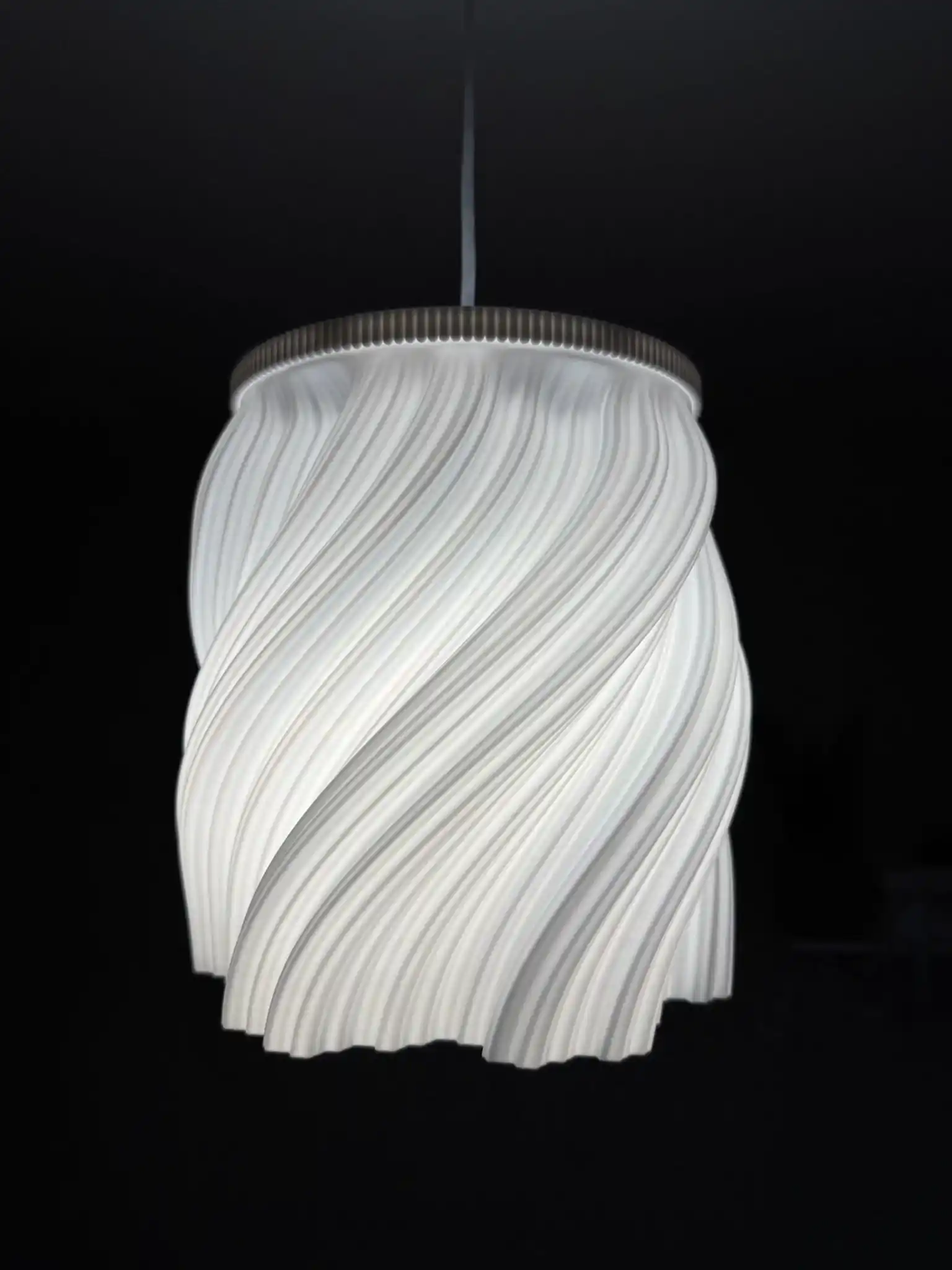 Пример работы 1: Люстра из PLA пластика